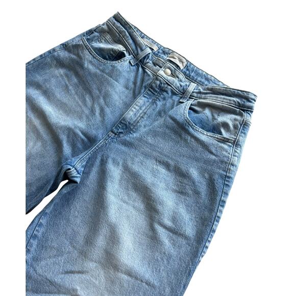 UNIVERSAL THREAD HIGH RISE WIDE LEG DENIM JEANS SIZE 14R TARGET - Picture 2 of 8